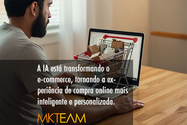 Destrave o Potencial do<br>Seu E-commerce com a<br>Inteligência Artificial:<br>A Revolução da<br>Experiência de Compra